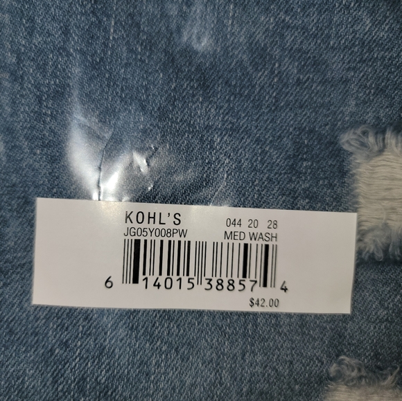 NEW So Denim Midi Skirt Juniors Plus size 2X or 3X - Picture 7 of 7